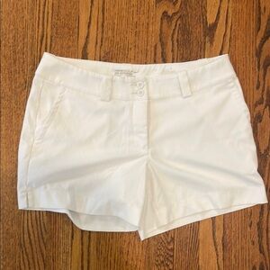 Nike Women's White Golf Shorts